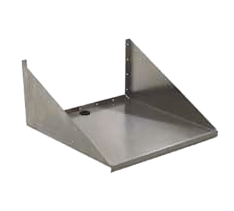 Product image #1 for Eagle Group Wall-Mount Microwave Shelf, 24 x 24 Inches, 18-Gauge 430 Stainless Steel