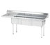 Thumbnail image #1 for Advance Tabco Special Value Series 3-Compartment Fabricated Sink with Left Drainboard, 68-1/2 Inch