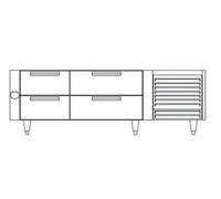 Garland UN17FC54 Polar Cuisine Undercounter & Worktop Refrigeration