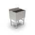 Thumbnail image #1 for John Boos Slim-Line 24-Inch Underbar Ice Bin/Cocktail Unit with 2-Piece Sliding Lid