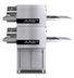 Thumbnail image #1 for Moretti Forni T64E 2-Deck Ventless Electric Conveyor Pizza Oven with Closed Stand