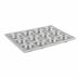 Thumbnail image #1 for Winco 12-Cup Aluminum Muffin Pan, 3 oz Cups