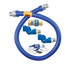 Thumbnail image #1 for Dormont Manufacturing 16100BPQ2SR60PS Dormont Blue Hose Gas Hose