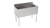 Thumbnail image #1 for Silver Series Insulated Bar Ice Bin with Full Sliding Cover, 36 Inch W x 12 Inch Deep