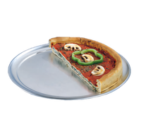 American Metalcraft TP12 Wide-Rim Solid Aluminum Pizza Pan, 12-Inch OD x 10-Inch ID, 18-Gauge