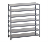 Quantum Heavy Duty 7-Shelf Stationary Wire Shelving Unit, 36 x 18 x 39 Inches