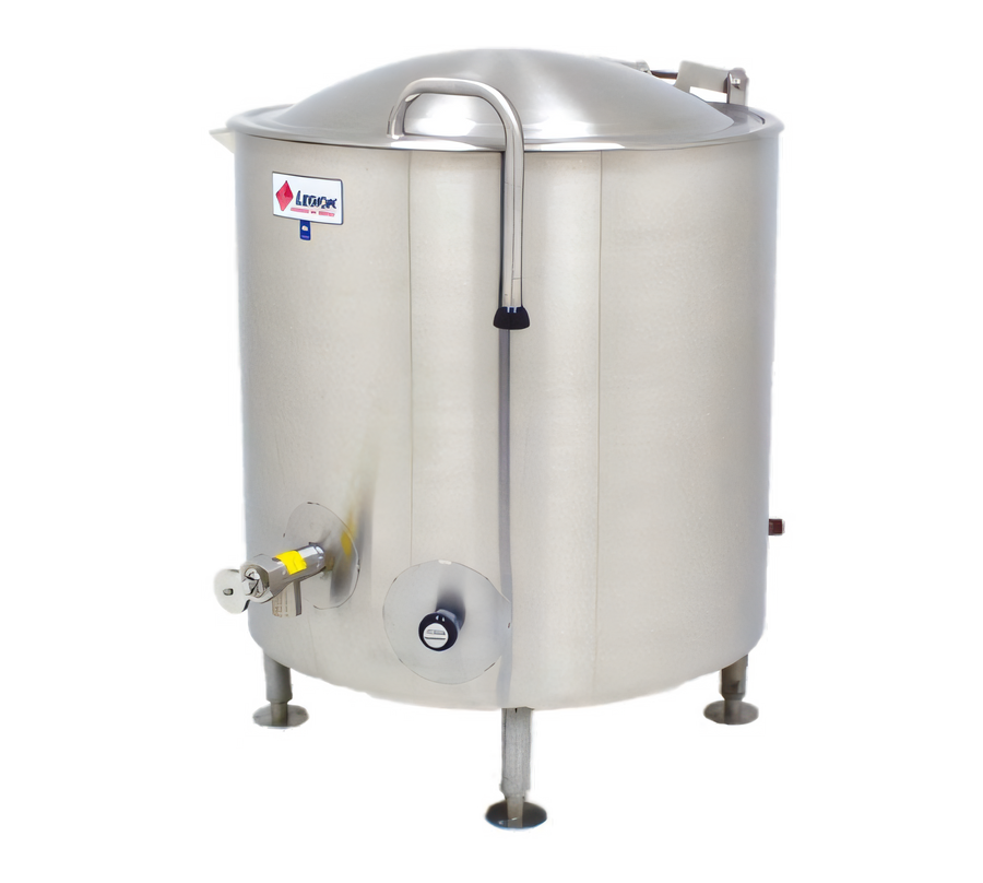 Product image #1 for Legion LTI-125 125-Gallon Insulated 2/3 Jacketed Stationary Direct Steam Kettle