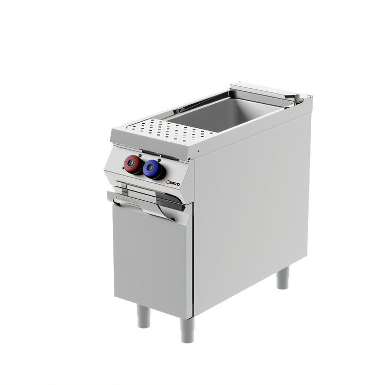 Product image #1 for Rosito Bisani CPE1 Electric Single-Tank Floor Model Pasta Cooker with Automatic Water Fill
