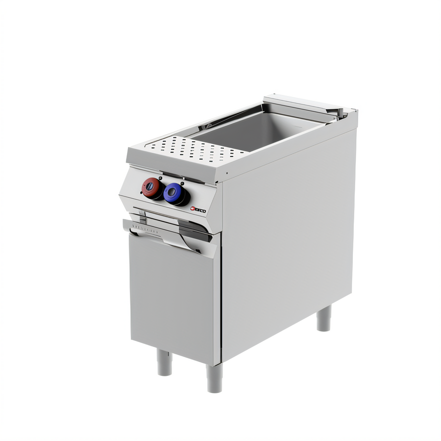Product image #1 for Rosito Bisani CPE1 Electric Single-Tank Floor Model Pasta Cooker with Automatic Water Fill