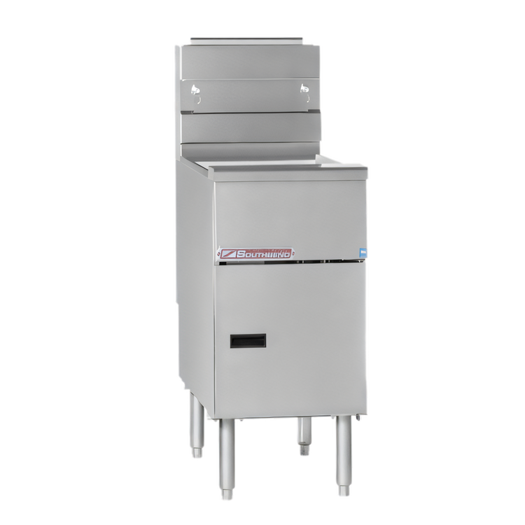 Product image #1 for Southbend SB18 Mid-Tier Gas Floor Fryer, 70-90 lb Capacity, 140,000 BTU