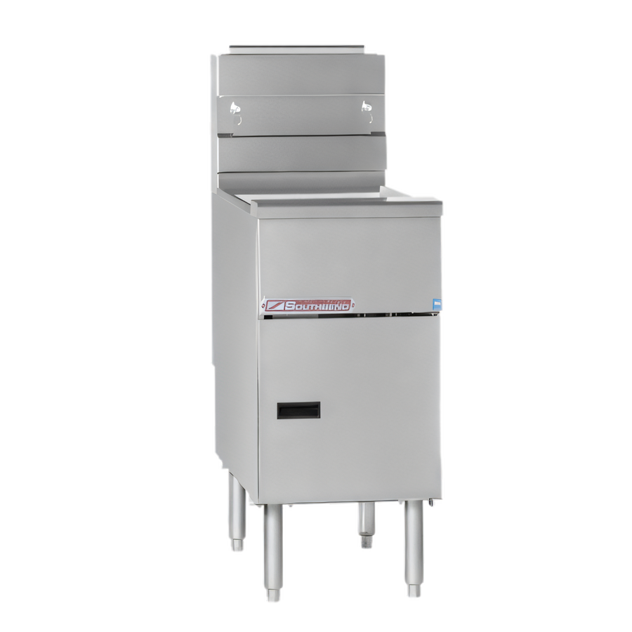 Product image #1 for Southbend SB18 Mid-Tier Gas Floor Fryer, 70-90 lb Capacity, 140,000 BTU