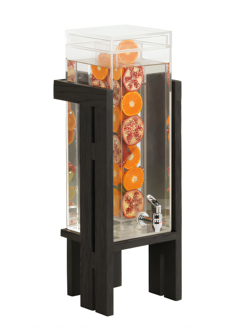 Product image #1 for Cal-Mil Brooklyn Square 3 Gallon Rectangular Ice Beverage Dispenser