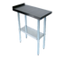 Thumbnail image #1 for John Boos Stallion Stainless Steel Filler Table with Backsplash and Adjustable Undershelf, 12-Inch x 30-Inch