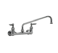 Eagle Group 14-Inch Standard Splash-Mounted Mixing Faucet with 8-Inch Centers and Swing Nozzle