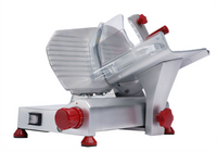 Trento 8-Inch Manual Gravity Feed Commercial Meat Slicer, 1/5 HP, 110V, Belt-Driven
