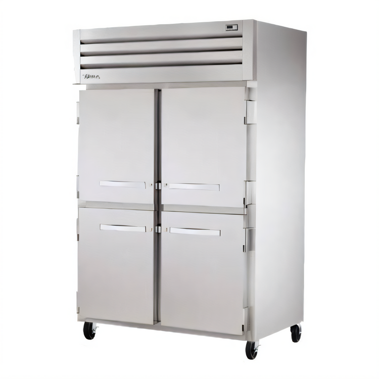 Product image #1 for True Spec Series Two-Section Reach-In Freezer with 4 Half Doors, 52 5/8-Inch Wide
