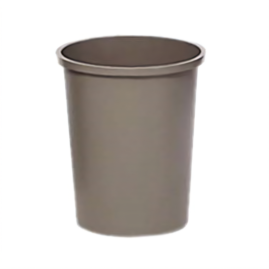 Product image #1 for Untouchable Round Bathroom Trash Can, 44-3/8 Quart, Gray