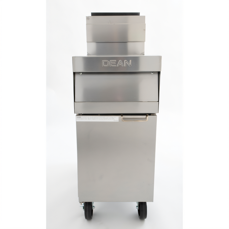 Product image #1 for Dean PowerRunner 50 Lb. Gas Tube Fryer, Floor Model with Millivolt Controls