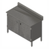 Thumbnail image #1 for John Boos Enclosed Base Work Table with Hinged Doors, 36