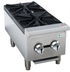 Thumbnail image #1 for Hurakan Heavy-Duty 12-Inch Countertop Gas Hot Plate with 2 Open Burners
