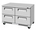 Thumbnail image #1 for Turbo Air Super Deluxe 2-Section Undercounter Drawer Freezer, Front Breathing, 4 Drawers, 48-1/4 Inch, 14.8 Cu. Ft.