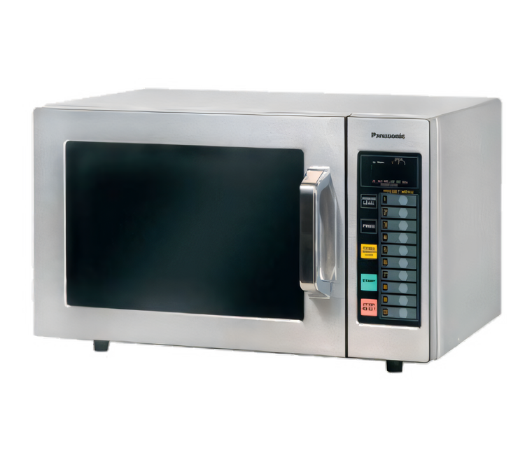 Product image #1 for Panasonic PRO 1000 Watt Light-Duty Countertop Commercial Microwave Oven, 0.8 Cu. Ft., Stainless Steel