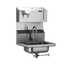 Thumbnail image #1 for Wall-Mounted 304 Stainless Steel Hand Sink with Electronic Eye Gooseneck Spout and Soap/Towel Dispensers