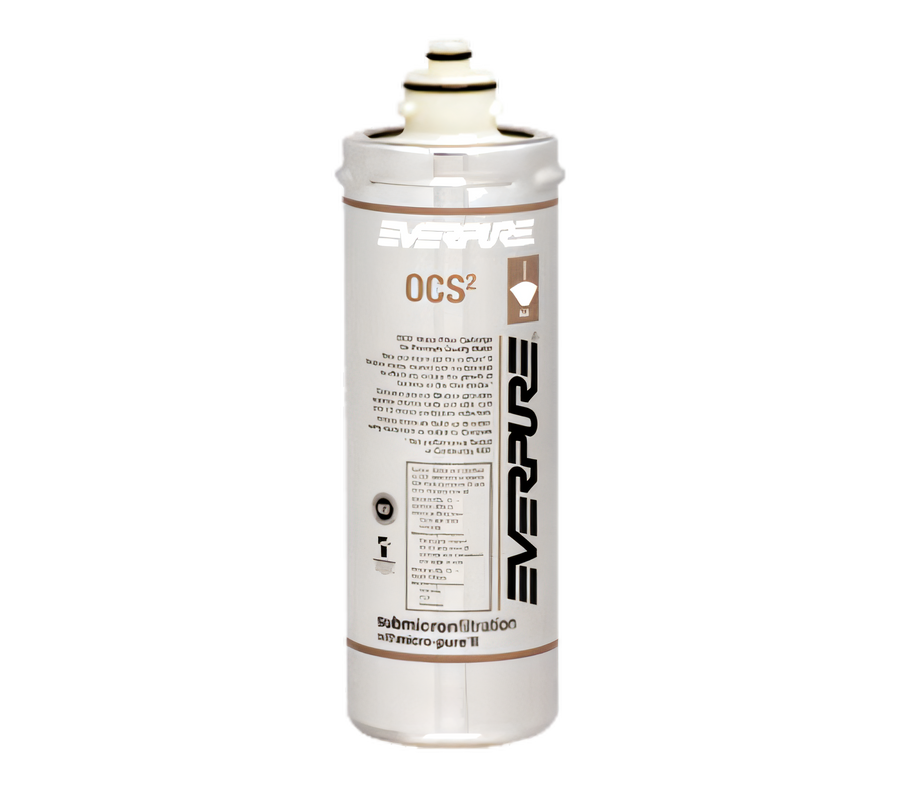 Product image #1 for Everpure OCS² Water Filter Cartridge with Micro-Pure II Precoat Media, 1,500-Gallon Capacity, 0.5 GPM, 0.5 Micron