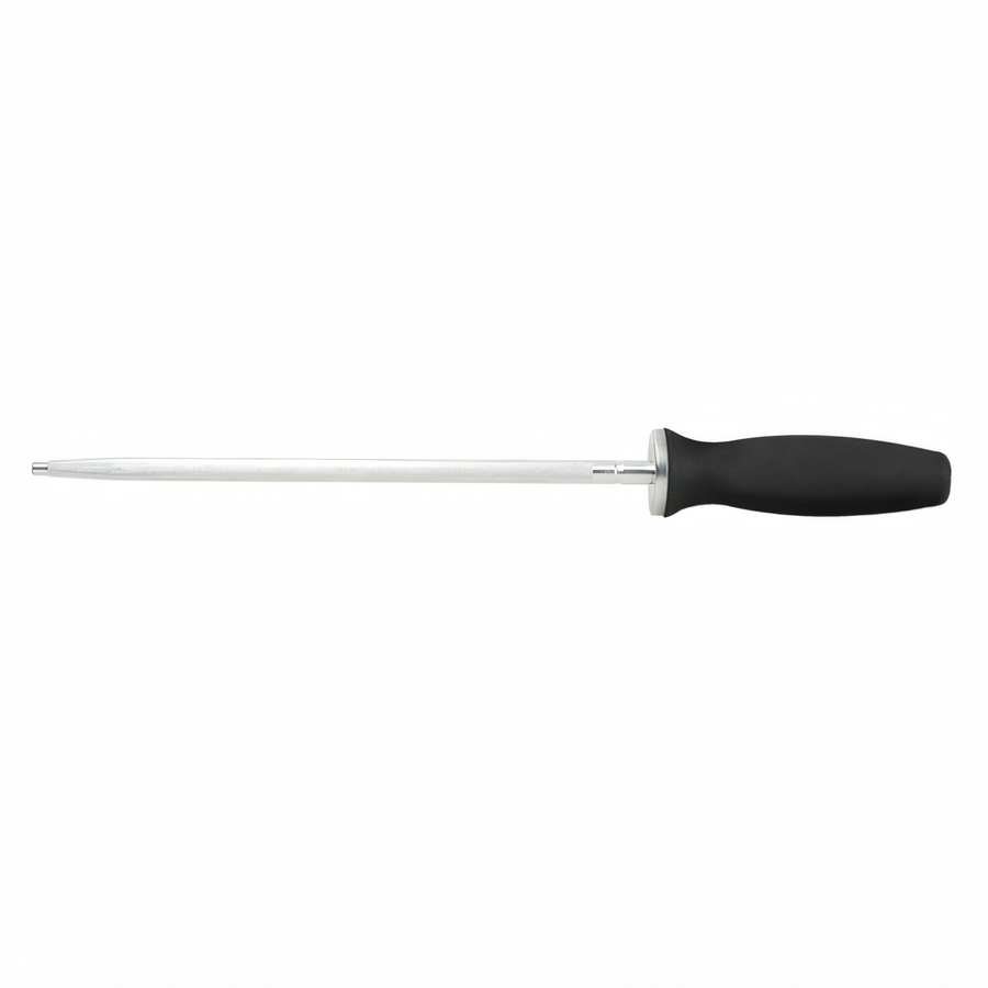 Product image #1 for Mercer Culinary Genesis 10-Inch Honing Steel with Ergonomic Santoprene Handle