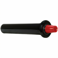 Dispense-Rite SLR-2L In-Counter Interchangeable Baffle Cup Dispenser, 28-Inch Length, 8-44 oz.