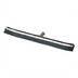 Thumbnail image #1 for Flo-Pac Sparta 24-Inch Curved-End Black Rubber Floor Squeegee Head with Metal Frame