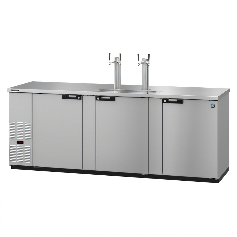 Product image #1 for Hoshizaki DD95-S Three-Section Direct Draw Draft Beer Cooler with 2 Towers, 4 Faucets, 5 Half-Keg Capacity