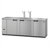 Thumbnail image #1 for Hoshizaki DD95-S Three-Section Direct Draw Draft Beer Cooler with 2 Towers, 4 Faucets, 5 Half-Keg Capacity