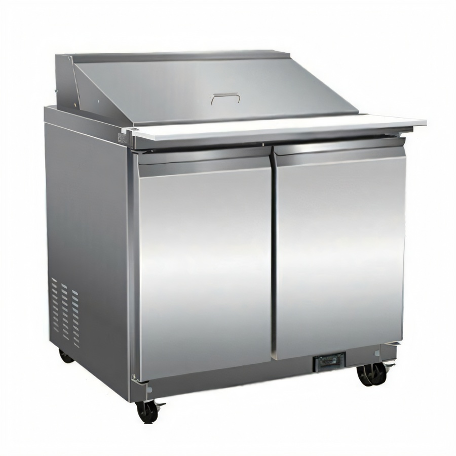 Product image #1 for Serv-Ware SP36-12M-HC Serv-Ware Refrigerated Prep Tables