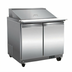 Thumbnail image #1 for Serv-Ware SP36-12M-HC Serv-Ware Refrigerated Prep Tables