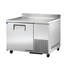 Thumbnail image #1 for True 44.5-Inch One-Section Deep Work Top Refrigerator with Stainless Steel Top and 1 Door