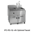 Thumbnail image #1 for Imperial (Middleby) IPC-RS-14 Floor-Model 12-Gallon Single-Tank Stainless Steel Pasta Rinse Station