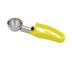 Thumbnail image #1 for Vollrath Size 20 1.8 oz Standard-Length Squeeze Handle Disher with Yellow Ergonomic Handle
