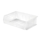 Thumbnail image #1 for Metro MB30255CLSH Clear Stacking or Hanging Supply Bin, 10-7/8 x 16-1/2 x 5 Inches Case of 6