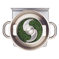 Robot Coupe 4 Liter Stainless Steel Mini Bowl with Smooth S Blade Assembly for R10/R10 Ultra/R15/R15 Ultra