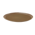 Thumbnail image #1 for Crestware 26 x 22 Inch Brown Oval Non-Slip Tray