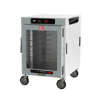 Thumbnail image #1 for Metro HotBlox™ HBCW8-DC-M Wide 8-Pan Half-Height Mobile Heated Holding Cabinet, Touchscreen, Clear Insulated Door