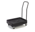 Thumbnail image #1 for Carlisle Cateraide Polyethylene Pan Carrier Dolly with Push Handle, Black, Holds 2 XT3000R Stacked