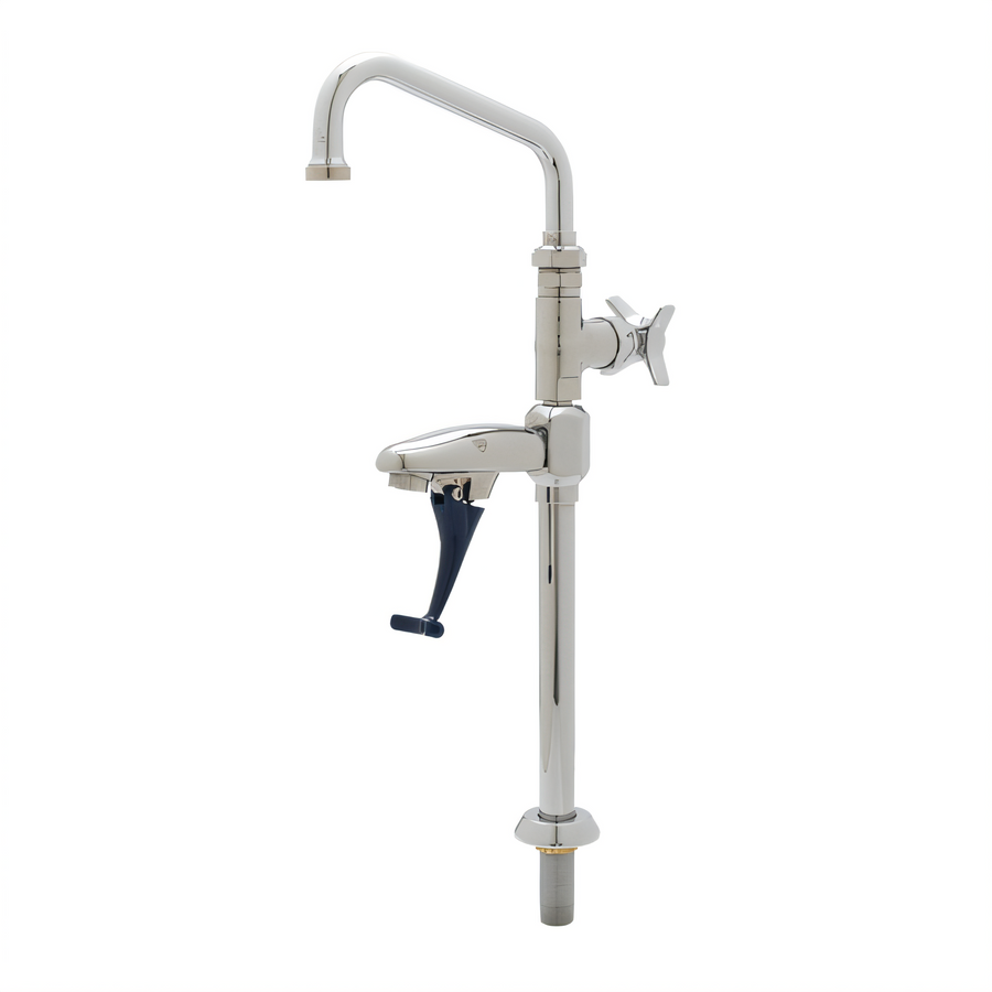 Product image #1 for T&S Brass Deck-Mount Combination Glass & Pitcher Filler Faucet with 6-Inch Swing Nozzle