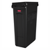 Thumbnail image #1 for Slim Jim 23 Gallon Rectangular Open-Top Trash Can, Black