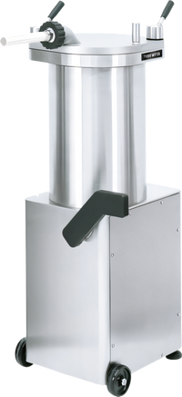 Trento Automatic Vertical Hydraulic Piston Sausage Stuffer, 65 lb Capacity, 208-220V, 3-Phase