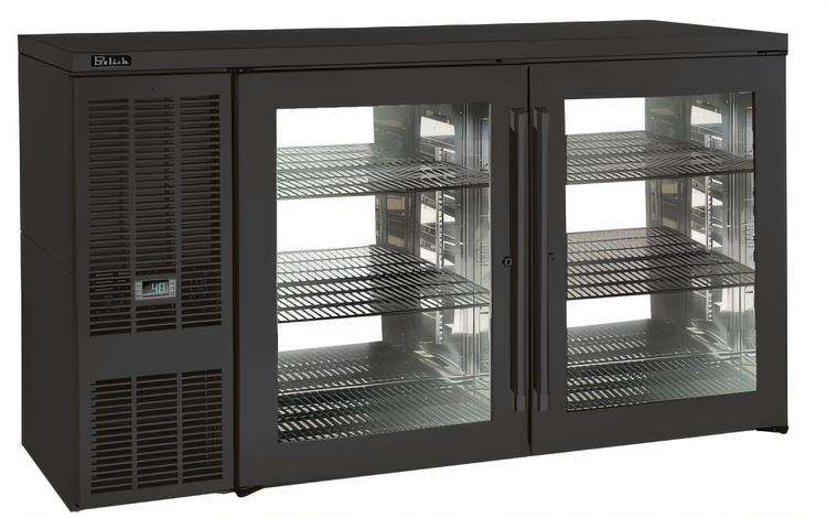 Product image #2 for Perlick PTS60 60"W Two-Section Pass-Thru Refrigerated Back Bar Cabinet