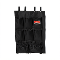Rubbermaid Commercial Products Black Fabric 9-Pocket Organizer, 28 x 19-3/4 x 1-1/2 Inches