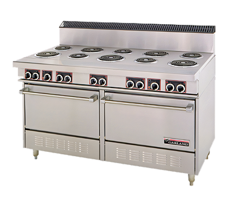Product image #1 for Garland Sentry Series SS684 60-Inch Electric Restaurant Range with 10 Sealed Elements and 2 Standard Ovens