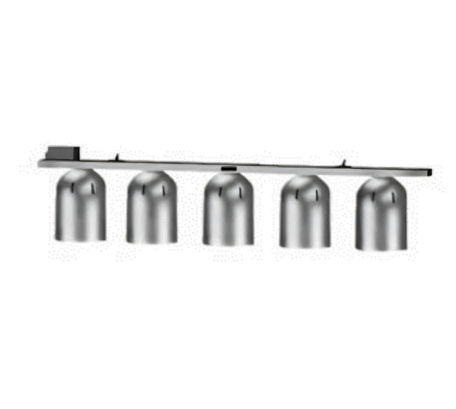 Product image #1 for Nemco 5-Bulb Chain-Hung Infrared Bulb Warmer with Suspension Bar
